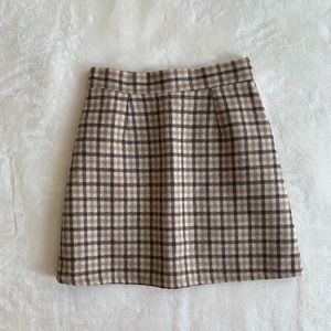 Preppy Plaid Country Club Mini Skirt